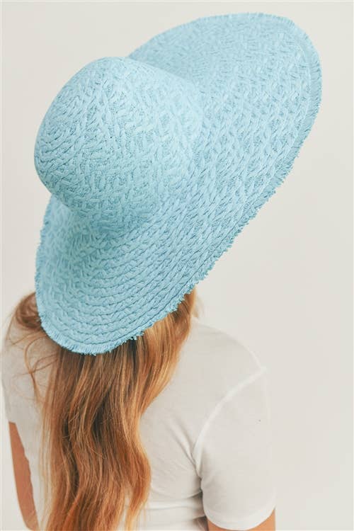 MYS Wholesale Inc - Wholesale Straw Hat - Women's - Solid Summer Floppy Sun Hat25