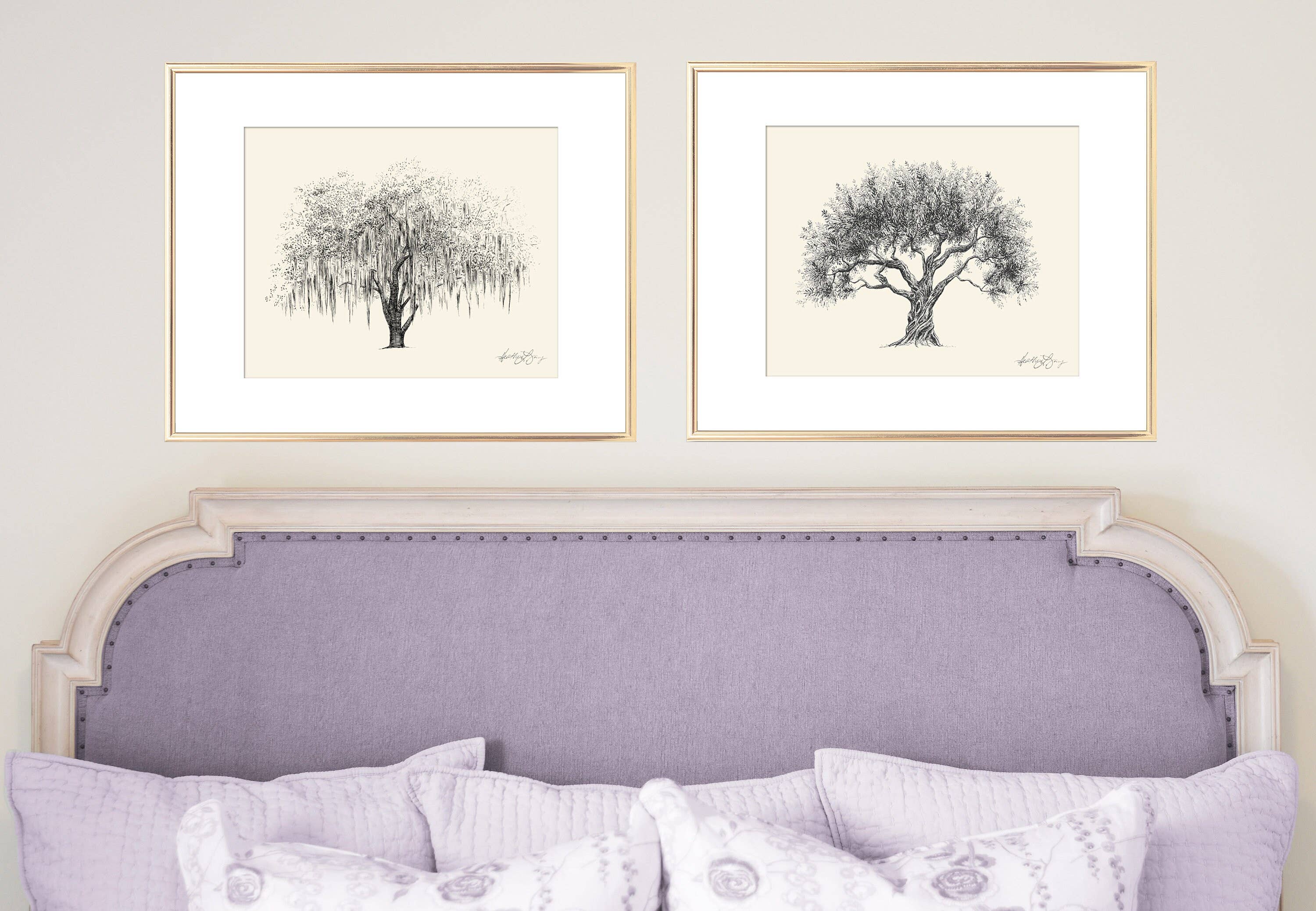 Fly Young Studio - Wholesale Art Print - Hunter Oak Tree - Southern Live Oak Tree Signed Art Print4