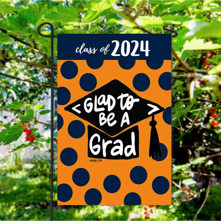 Baxter & Me - Wholesale Flag - Graduation School Colors Garden Flag5