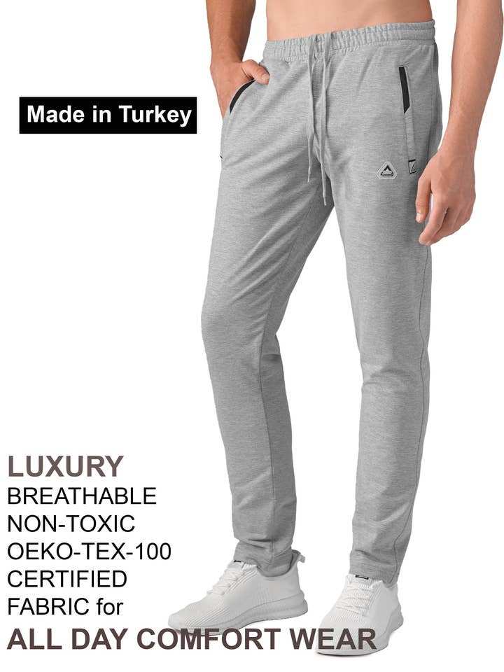 Apparel Now - Wholesale Athletic Sweatpants/Joggers - Men's - All-Day Comfort Athletic Pants Tapered - TALL27