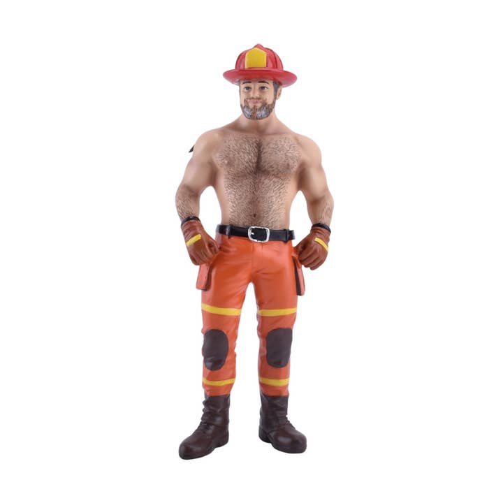 December Diamonds – Estatueta decorativa por atacado – Urso Bombeiro0