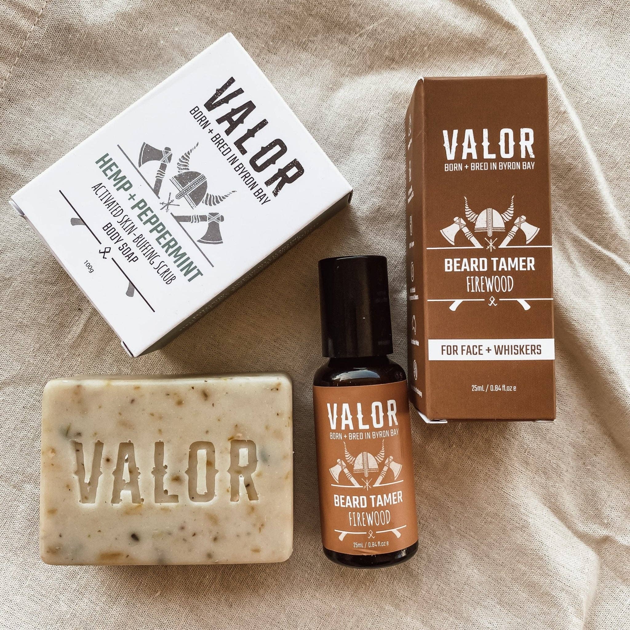 Valor Organics - Wholesale Beard Styling Product - Tame Duo1