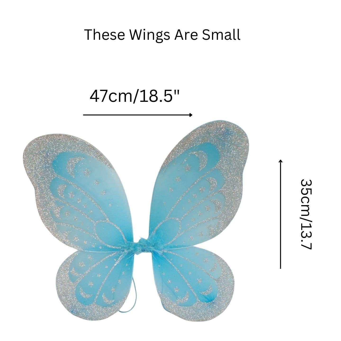 Topkids Accessories - Wholesale Verkleedkleren - Volwassene - Vleugels voor kleine kinderen en peuters, feeënkostuum voor meisjes, engelenkostuum, vlindervleugels, verkleedkleding voor kinderen13