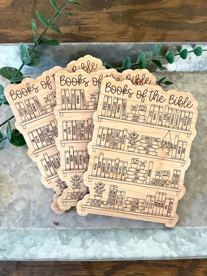 Bible Book Tracker Magnet for wholesale by Hunt & Chase
