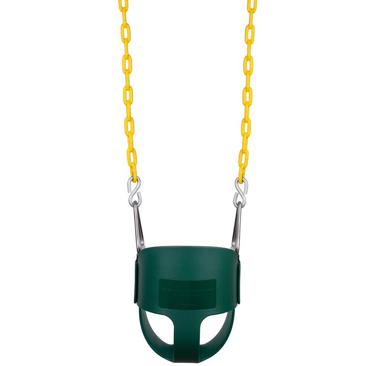 New Bounce - Wholesale Swing – Kids & baby - Toddler Swing Seat -Bucket Swing - Dark Green2