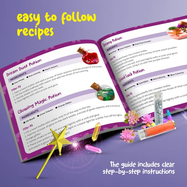 Dan&Darci - Wholesale DIY Craft Kit - Kids - Fairy Magic Potion Kit for Kids - Magic Workshop Craft Kits
