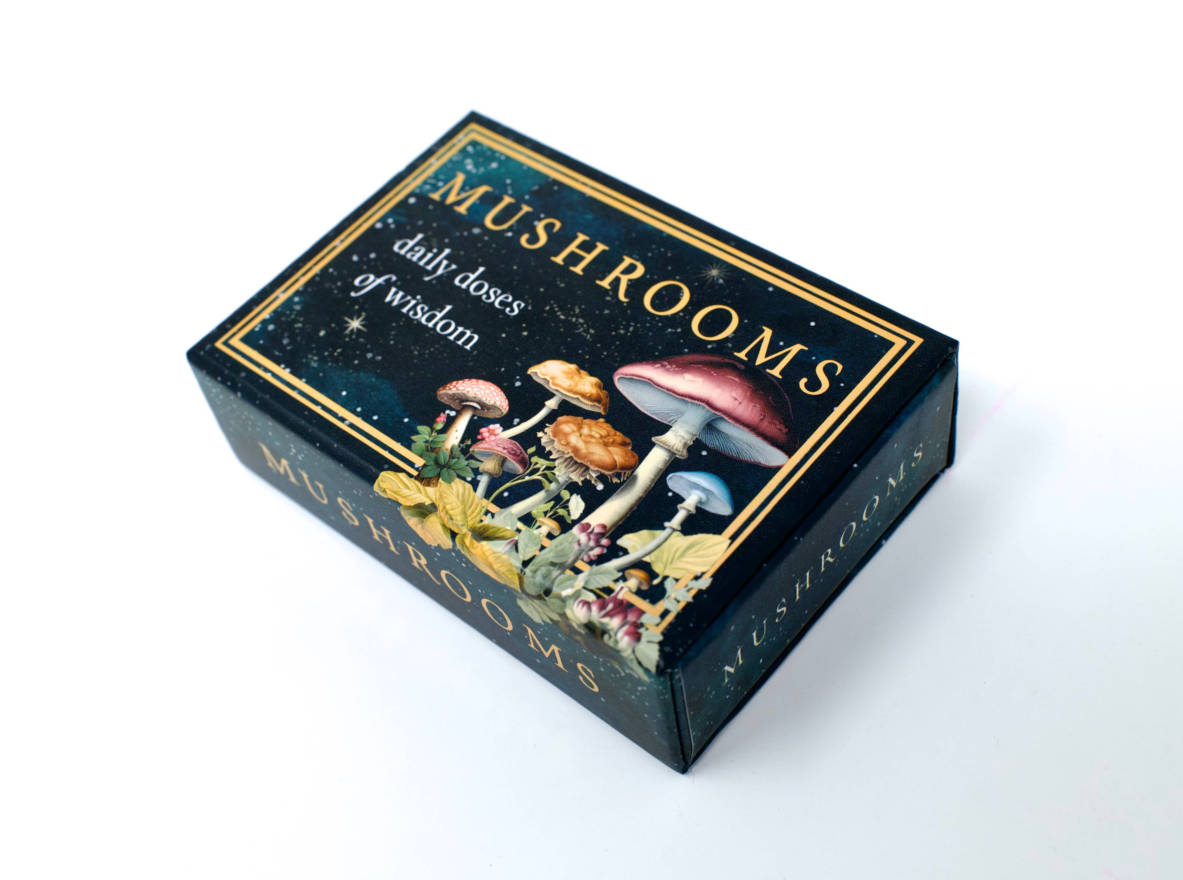 Red Wheel/Weiser LLC - Wholesale Tarot Cards - Mushrooms: Daily Doses of Wisdom (36 Gilt-Edged Mini Cards)15