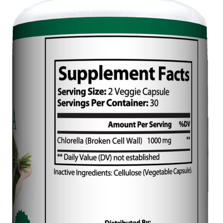 Simple Life Nutrition - Vendita all'ingrosso Vitamine/integratori orali - Capsule di clorella premium1