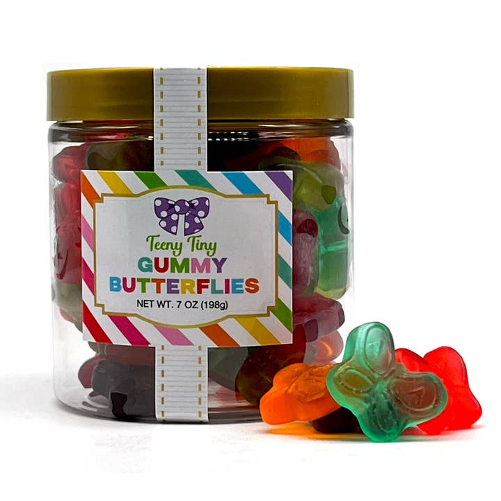 Candy Sugar Stacks - Everyday Mini Gummy Butterflies for wholesale by Oh, Sugar!