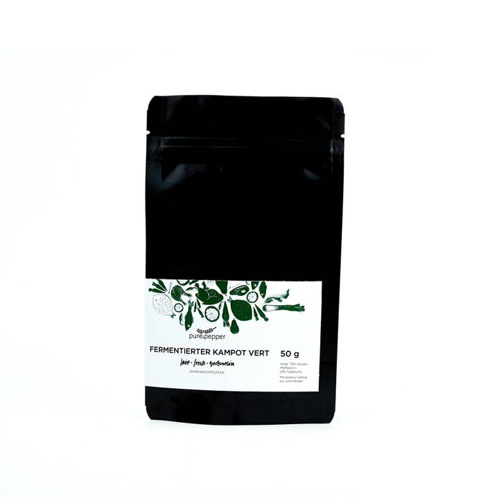 Pure Pepper - Wholesale Pepper/Peppercorns - Fermented campot vert1