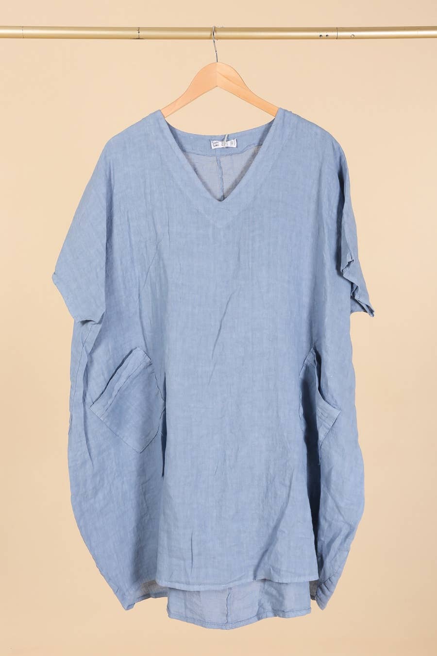 la maison des fibres naturelles - Wholesale Tunic - Women's - Tunic 62804 100% linen made in Italy23