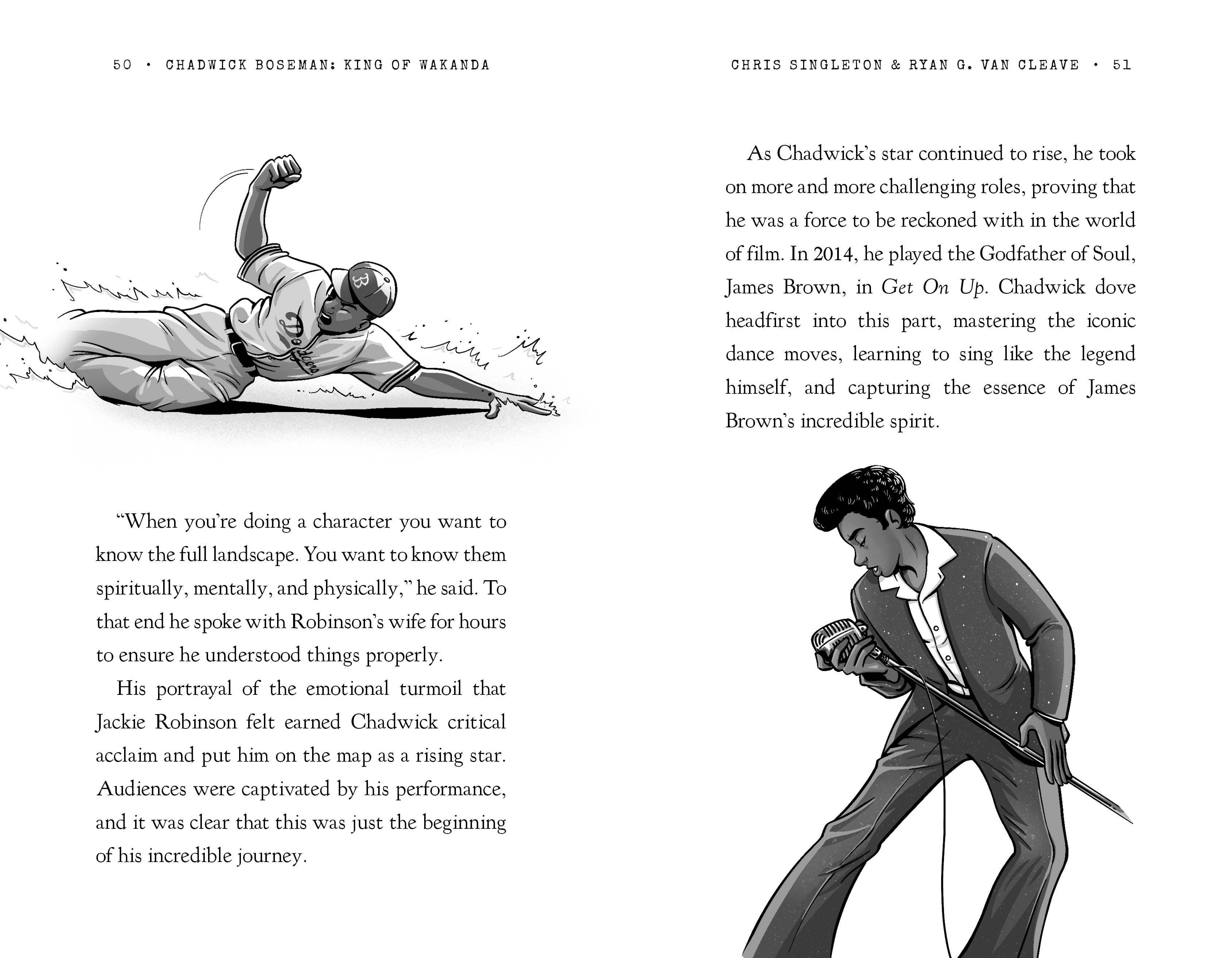 Bushel & Peck Books - Wholesale Biography & Memoir - Black History Heroes: Chadwick Boseman8