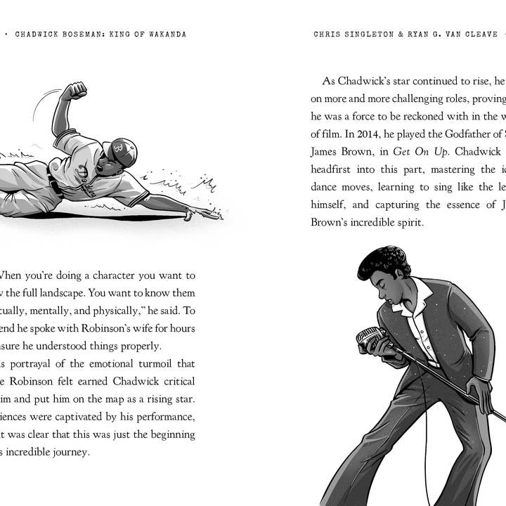 Bushel & Peck Books - Wholesale Biography & Memoir - Black History Heroes: Chadwick Boseman8