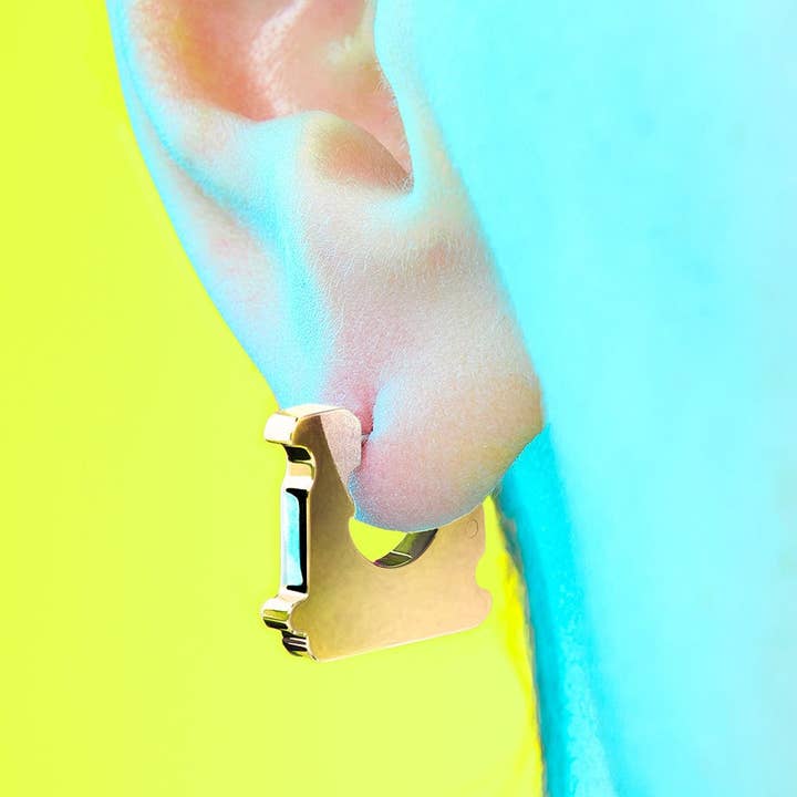 STUDIOCULT - Wholesale Single Earring - Bread Tag Earring