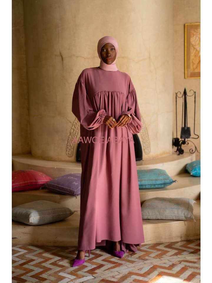 Aawoe Abaya - Wholesale Dress - Women's - Elegant Abaya Dress - 2413-ROB3