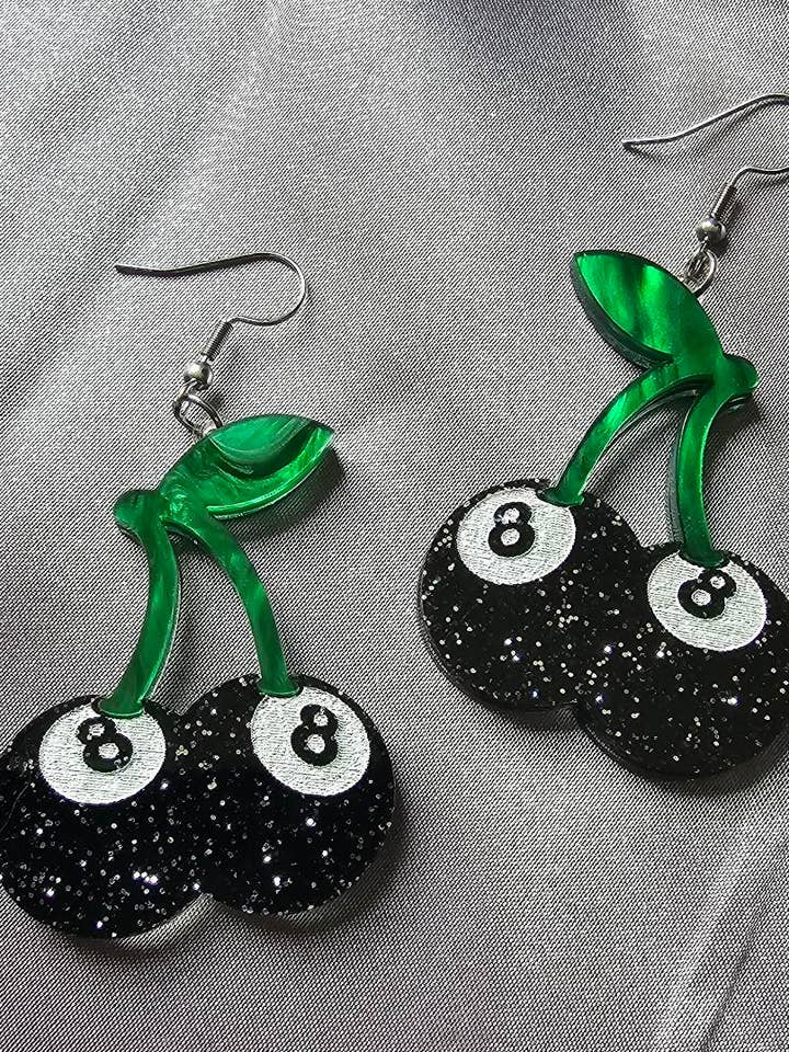 Magic 8 Ball Cherries for wholesale by Fallen Pine Studio
