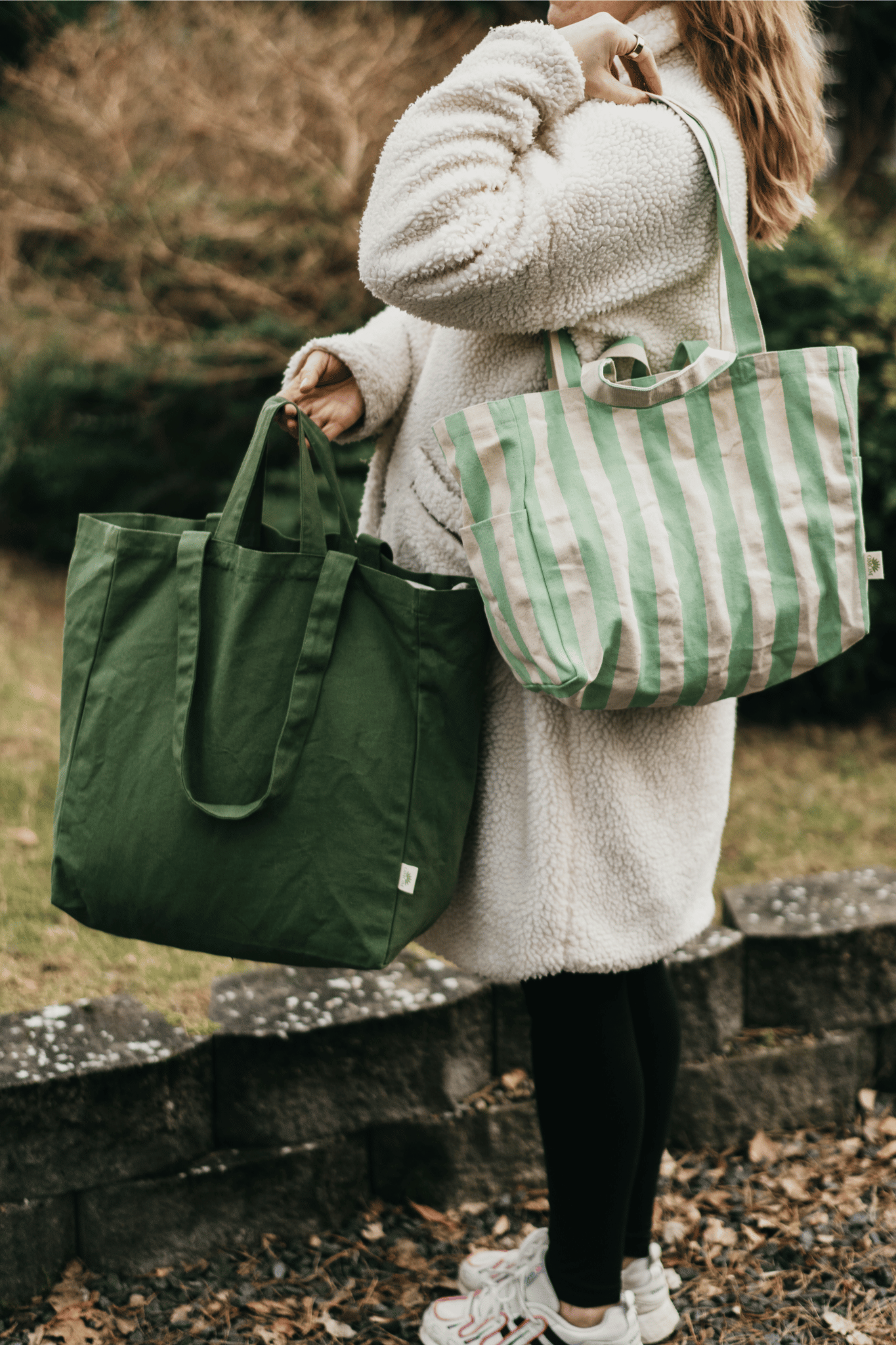 OMOM - Wholesale Tote Bag - Women's - Organic Tote ORIGINAL - Green3