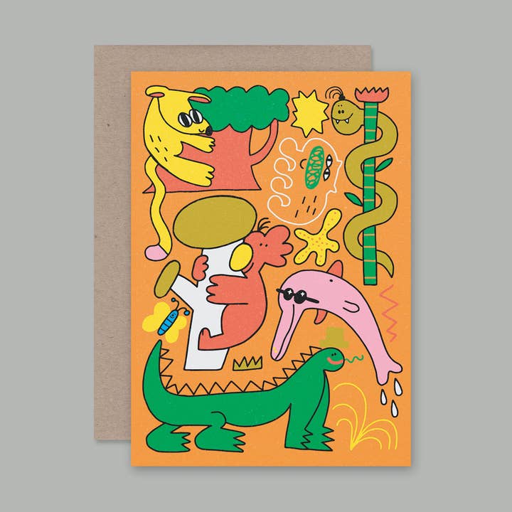 HEY HEY G'DAY card for wholesale by AHD Paper Co