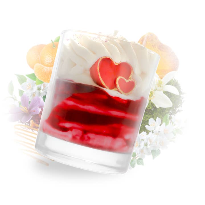 Valentine's Day Candle for wholesale by Les Fées Mères
