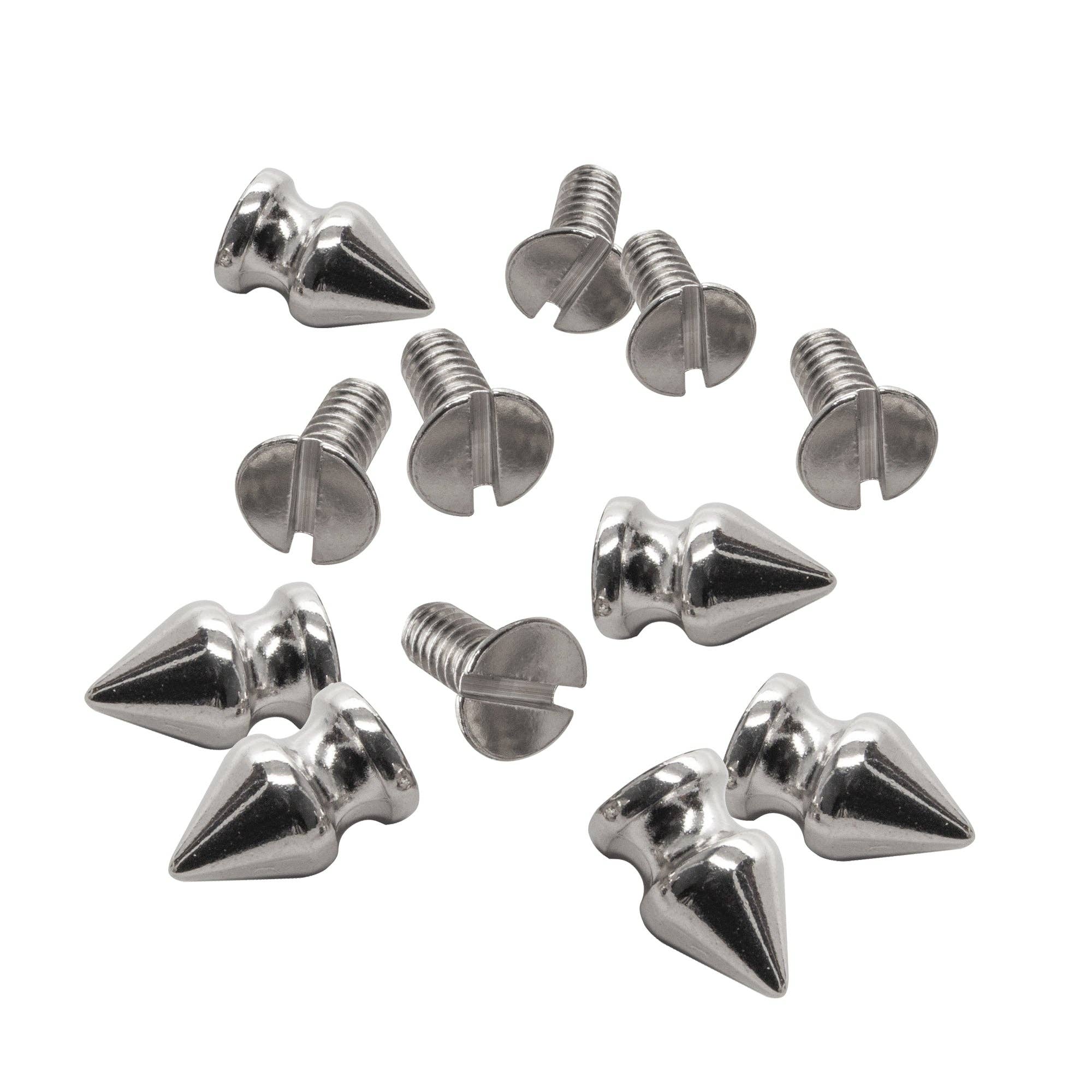 Nickel Spikes - Medium Size, 6pk for wholesale on Faire1