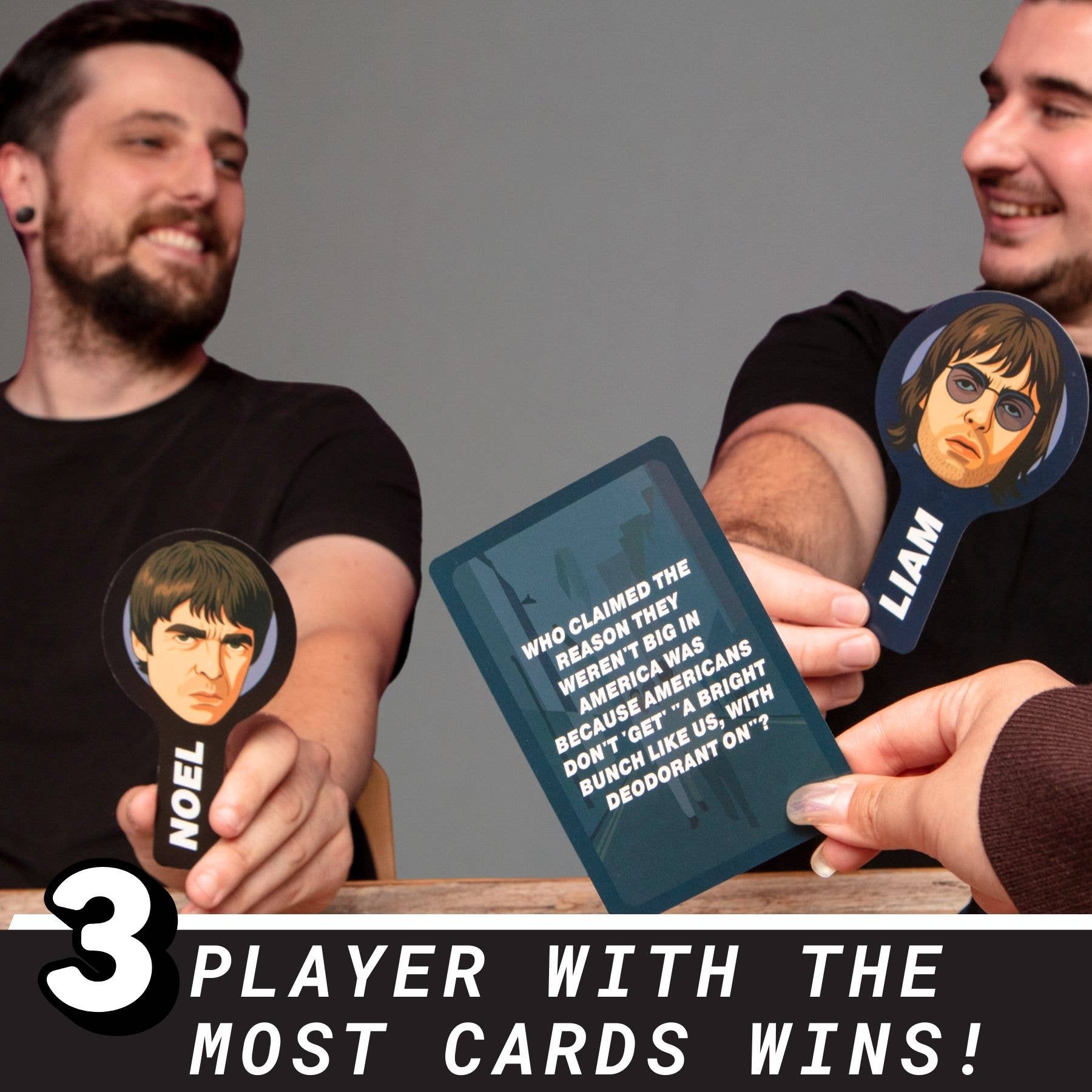 Boxer Gifts – wholesale Card game – Quiz Forever Oasis Card Game – Unofficial Oasis Merchandise3