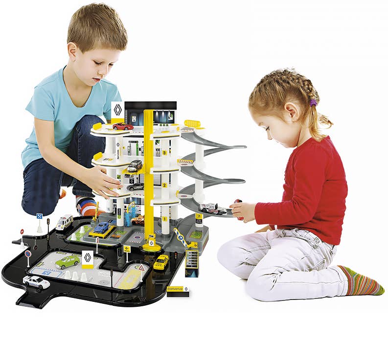 Starlux - Vente Lot de jouets – enfant - Grand Garage Renault 4 niveaux + circuit - STARLUX 4013061