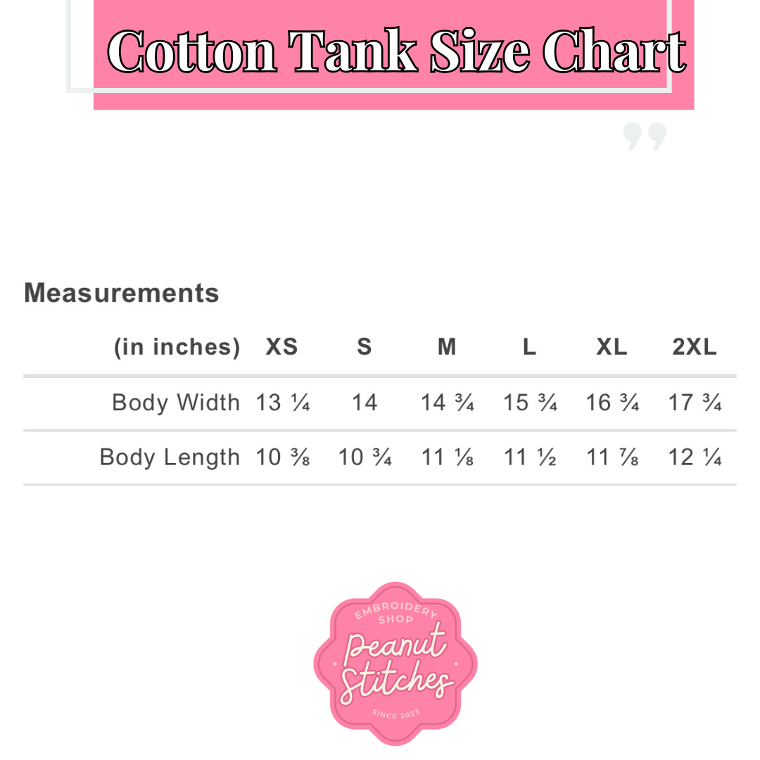 Peanut Stitches Co. - Wholesale Tank Top - Women's - Custom Embroidered Tank Tops6