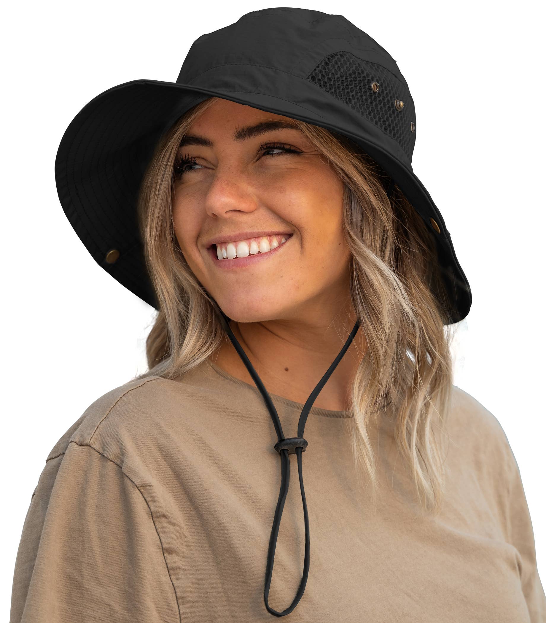 GearTOP - Vente Bob – unisexe - Chapeau de protection solaire - Casque de sécurité - Chapeau Boonie Bucket Hat UPF 50+10