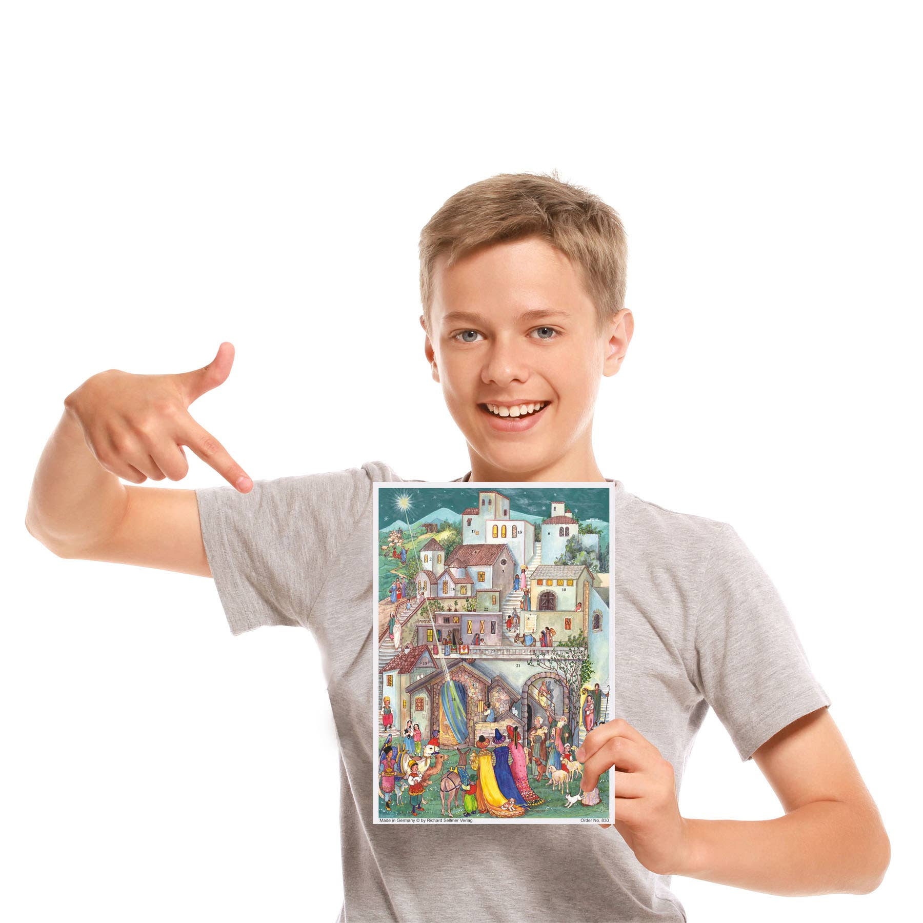 Richard Sellmer Verlag KG - Wholesale Advent Calendar - Advent calendar “The Three Kings in Bethlehem”1