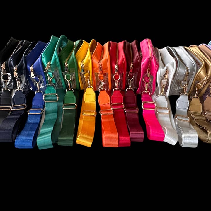 Social Grace & Company - Wholesale Crossbody Bag - Women's - Clear Purse Stadium Bag- Clear Bag for Concert or Event1