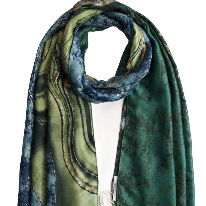 Printed scarf for wholesale by Emilie collection
