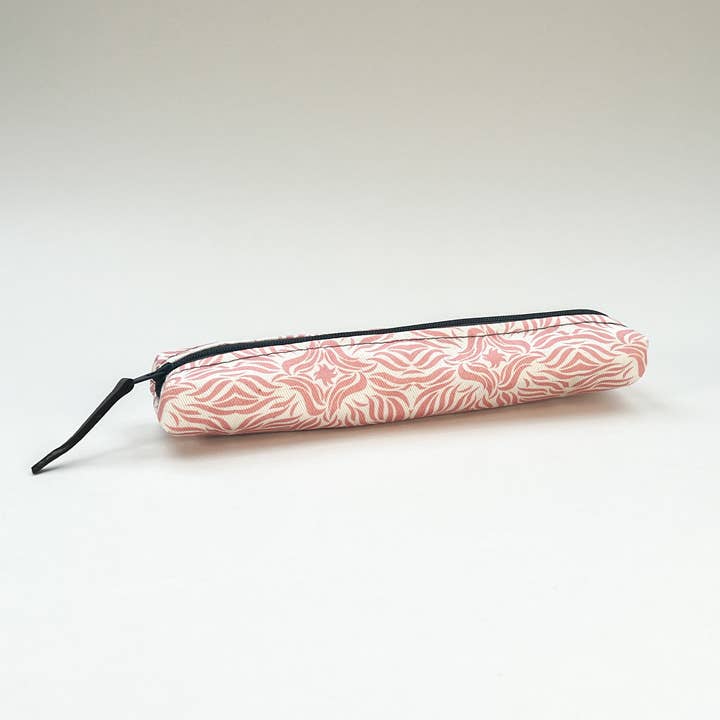 Coral Swishes Slim Pencil Case for wholesale by Grace Jackson Design