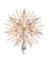 Kurt S. Adler, Inc. - Vente Décorations pour pointe de sapin de Noël - 14" 7PT NAT CAPZ ÉTOILE LUMTD ARBRE TOPPER6