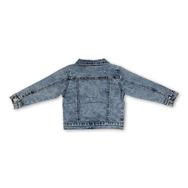 Yawoo Garments - Wholesale Denim jacket – Kids - High quality girls denim jackets1