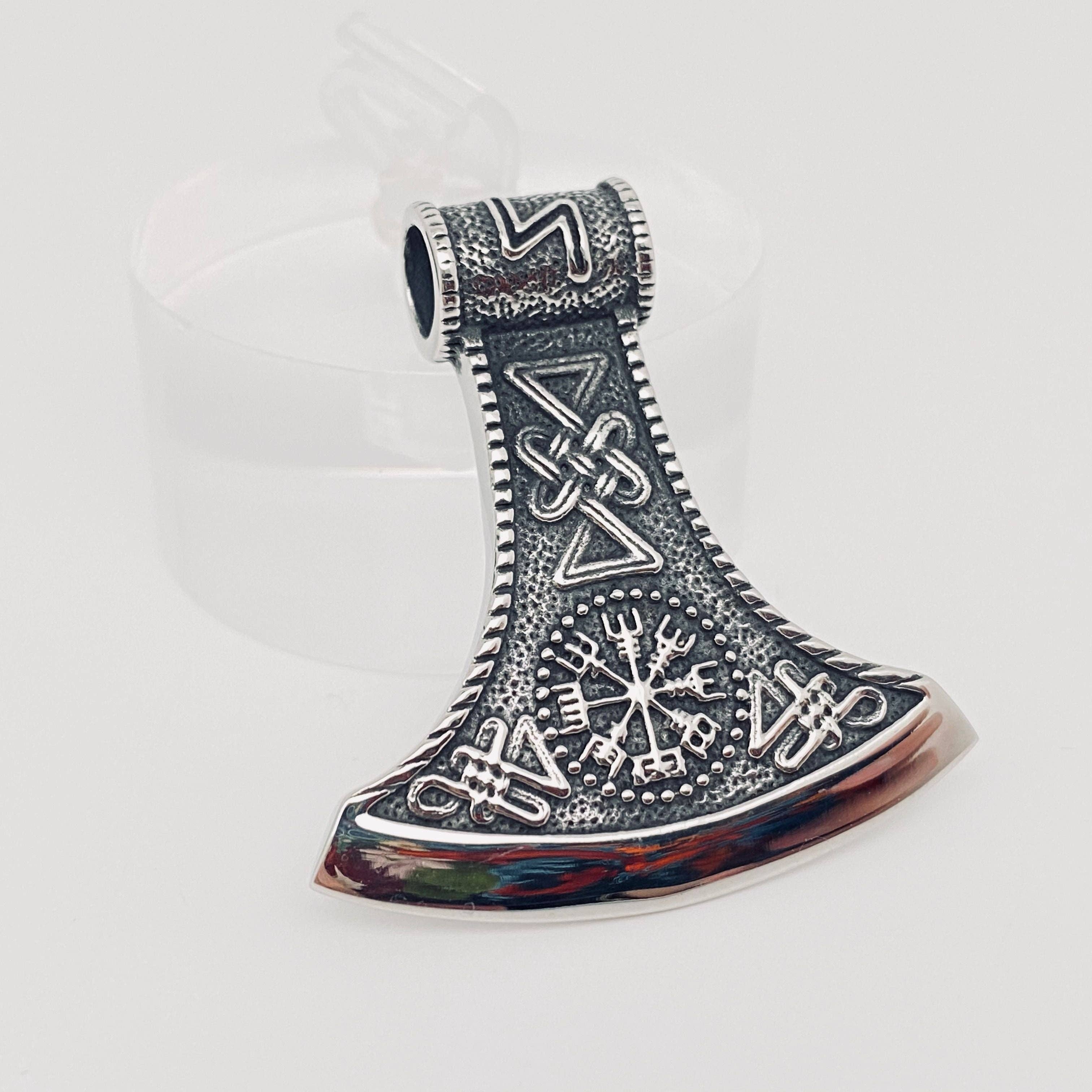 Mio Queena – Großhandel Bastelzubehör – Viking-Anhänger mit keltischem Knoten aus Edelstahl – MJ/MNP2