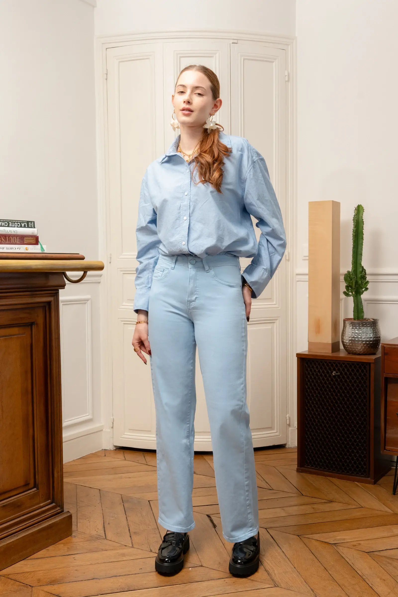 Vivid - Vendita all'ingrosso Jeans - Donna - Jean a gamba larga colore28