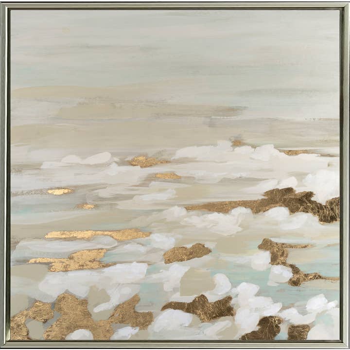 Gilded Surf I Canvas Wall Art for wholesale by Streamline Art