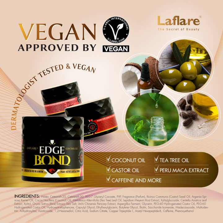 Laflare - Wholesale Hair Styling Gel/Mousse - EDGE BOND GEL HAIR STYLING4