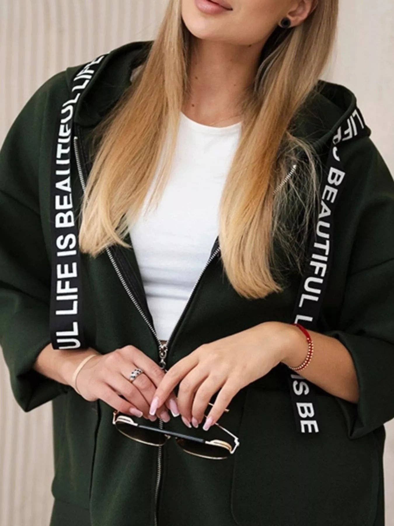 React Activewear – wholesale Hoodie – Women's – Full Size Hooded Zip-Up Longline Outerwear Plus Size16