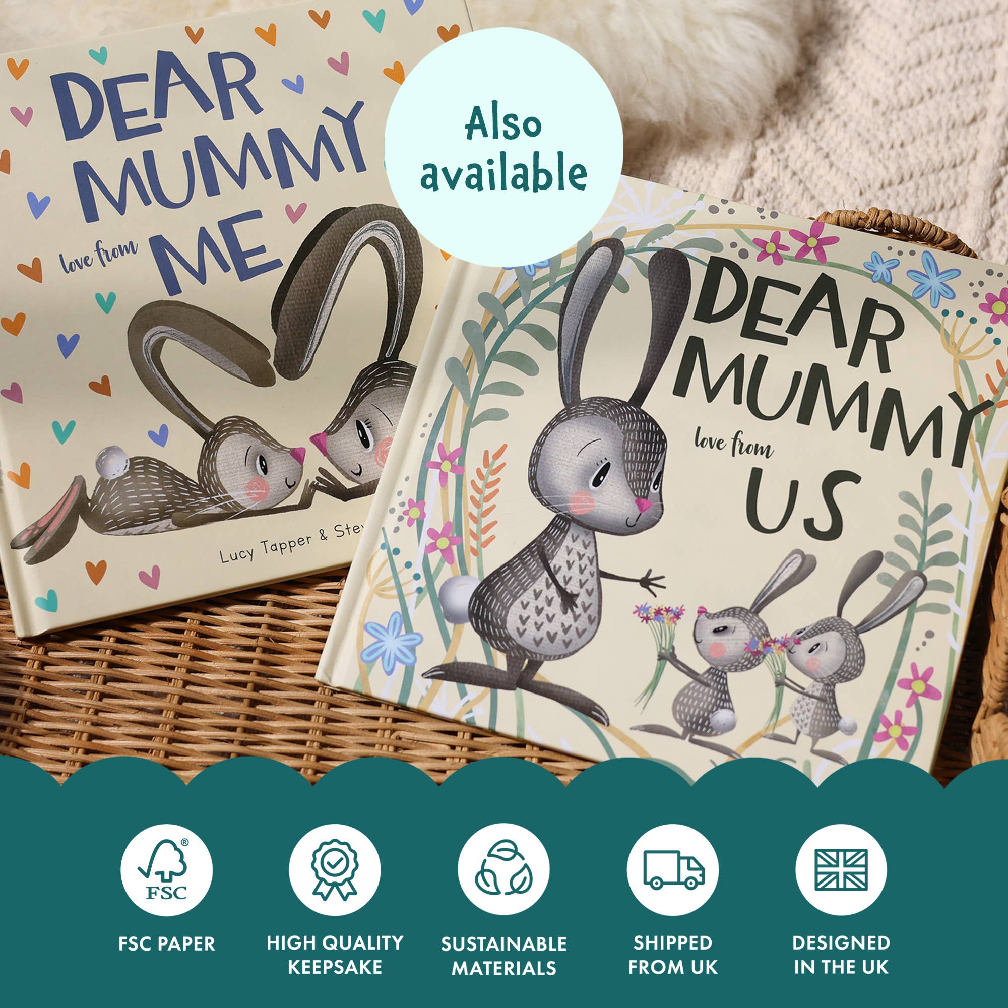 FROM YOU TO ME Gifts – wholesale Baby and toddler book (0–2) – Dear Mummy Love From Me | Gift Book for Mum | Keepsake Gift5