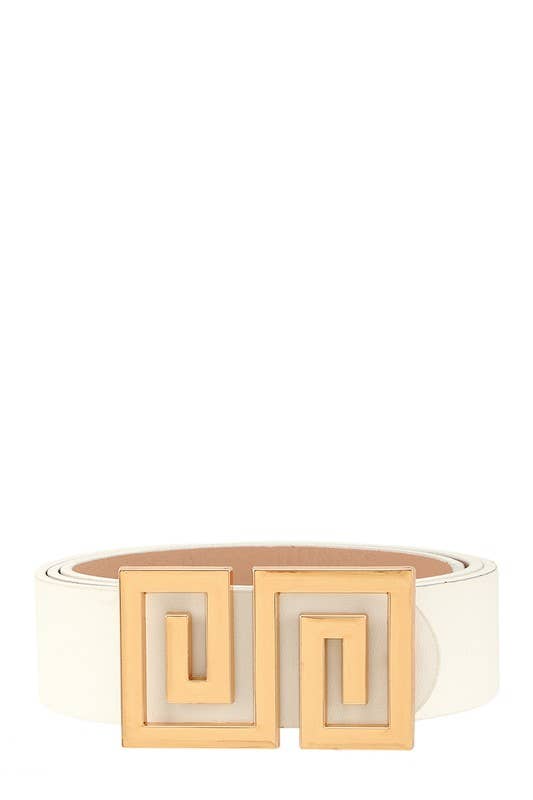 anbfashion – Großhandel Gürtel – Damen – Griechischer Schnallengürtel aus Metall IW381201