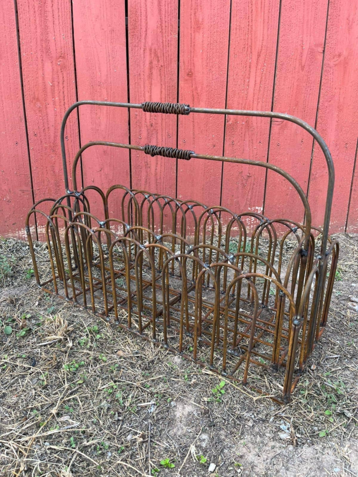 Garden Iron And More - Wholesale Hanging Planter - Wrought Iron Rectangle Basket with Handle Planter Basket9
