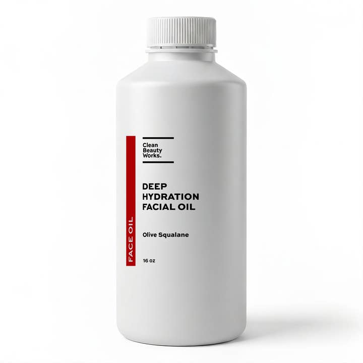 Clean Beauty Works. - Wholesale Facial Oil - Deep Hydration Facial Oil, 100% Olive Squalane1