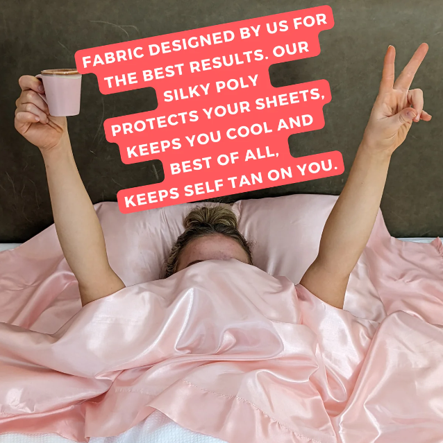 Tan Fan - Vente Sac de couchage – enfant - Sac de Sommeil Autobronzant Rose Bébé5