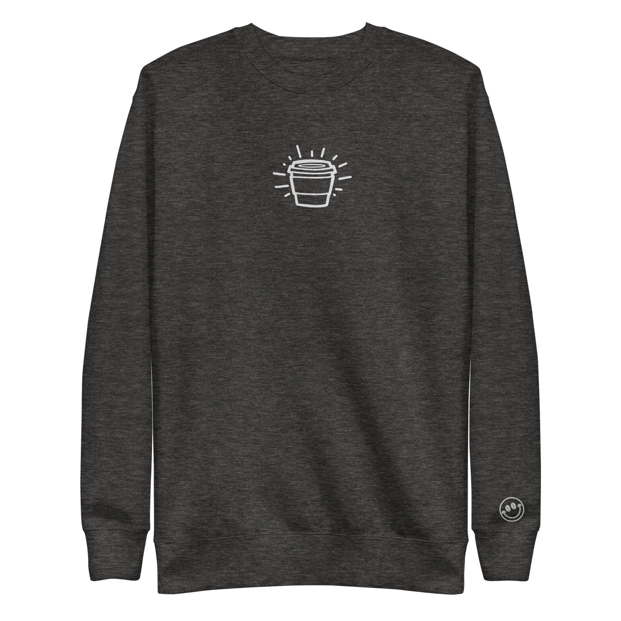 Coffee Dude - Wholesale Graphic Sweatshirt - Unisex - Coffee Kid Crewneck4