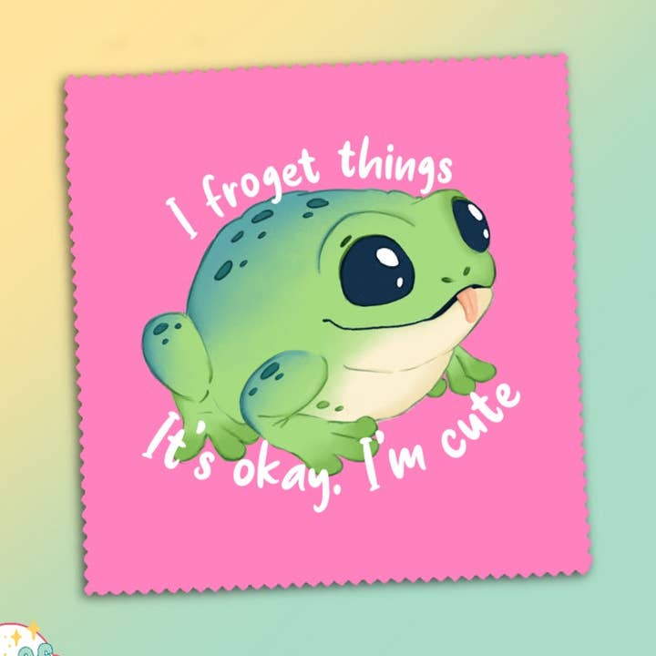 panno per occhiali Froget Things per la vendita all'ingrosso da parte di Art of Xodosch