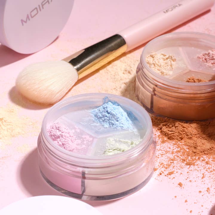 Moira Cosmetics - Wholesale Make-up setting spray/powder - SET & CORRECT LOOSE SETTING POWDER - 001, COLOR NEUTRALIZER2