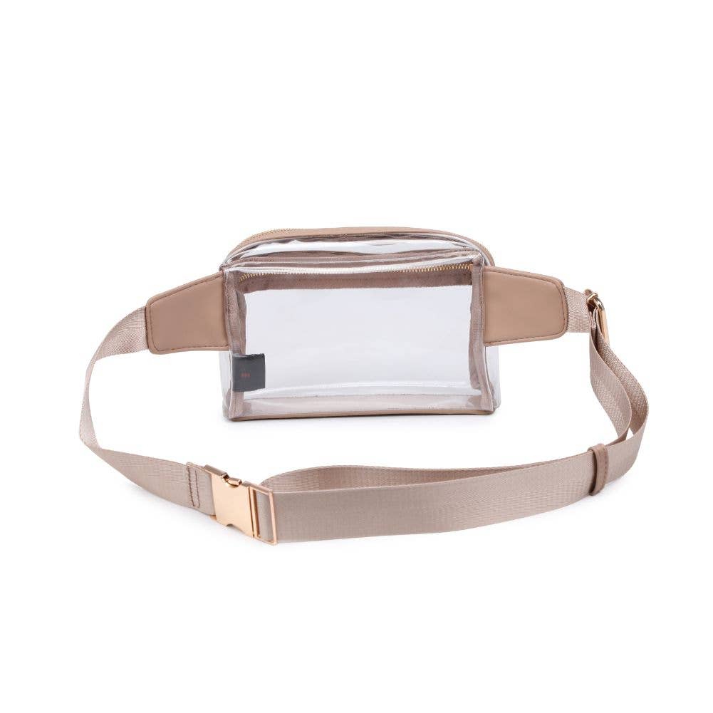 Urban Expressions – wholesale Midjeväska - Dam – Air Clear transparent midjeväska med två dragkedjefack36