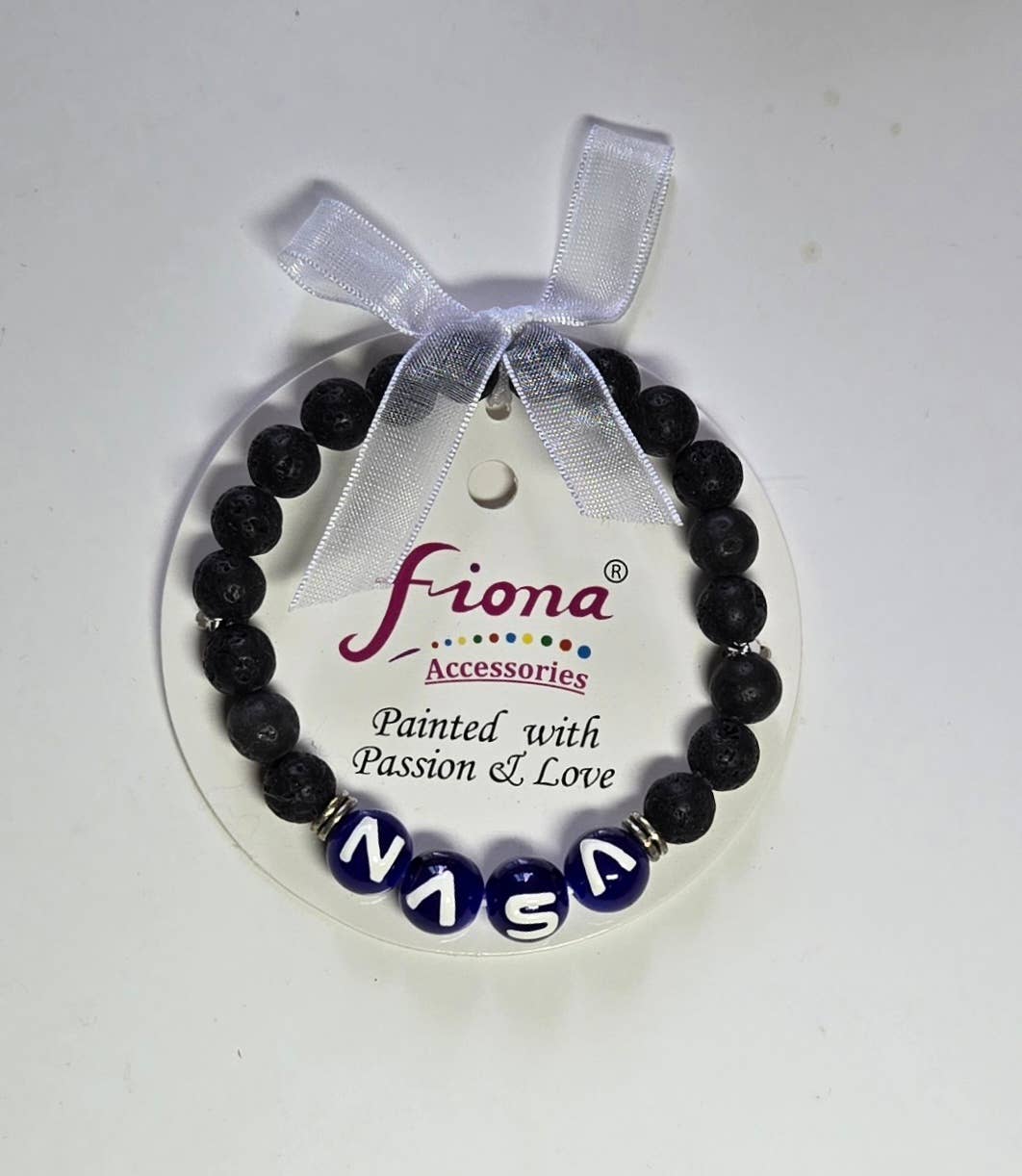 Fiona Accessories - Wholesale Beaded Bracelet - NASA Bracelet Stretch Beaded Bracelet for Woman13