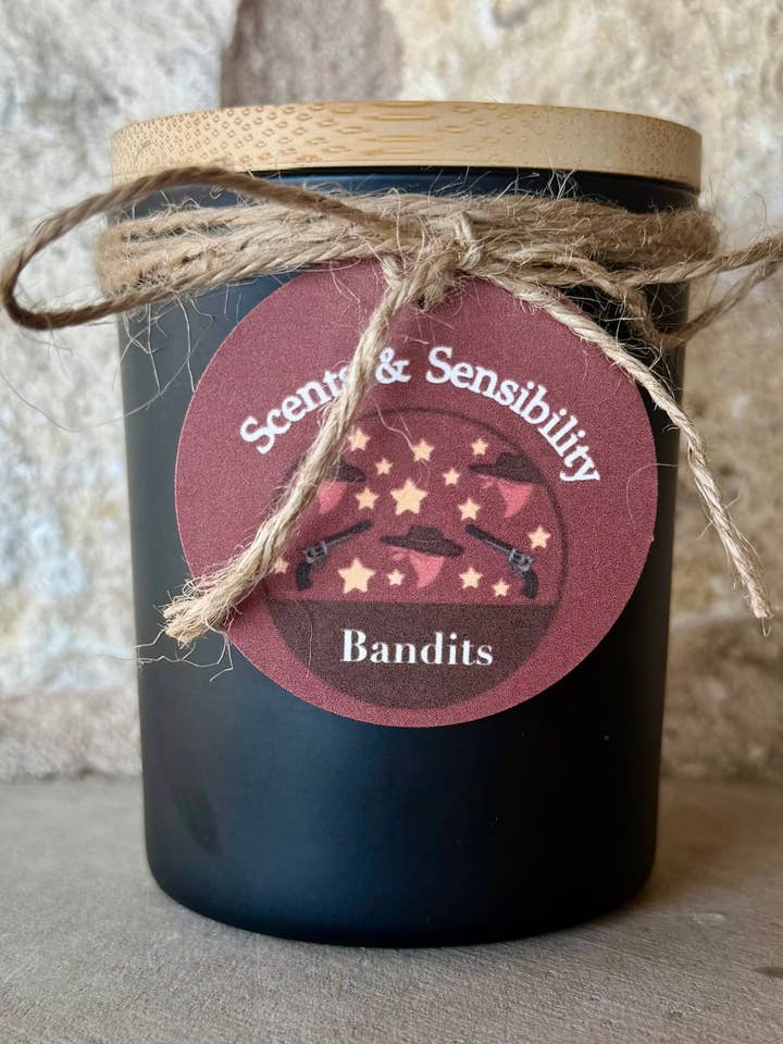 Räuber Woodwick Kerze für den Großhandel von Scents & Sensibility